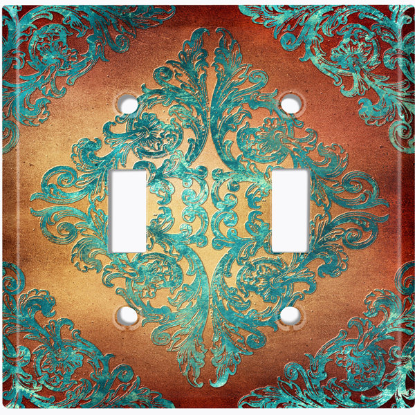 WorldAcc 2Gang Toggle Light Switch Wall Plate Wayfair